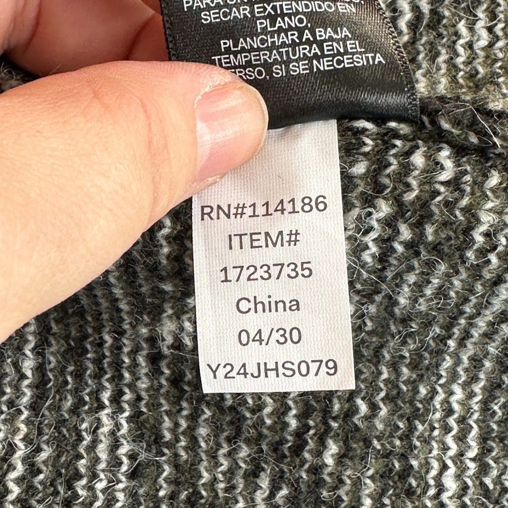 Frye Aztec Patterned Geometric Open Front Cardiga… - image 8